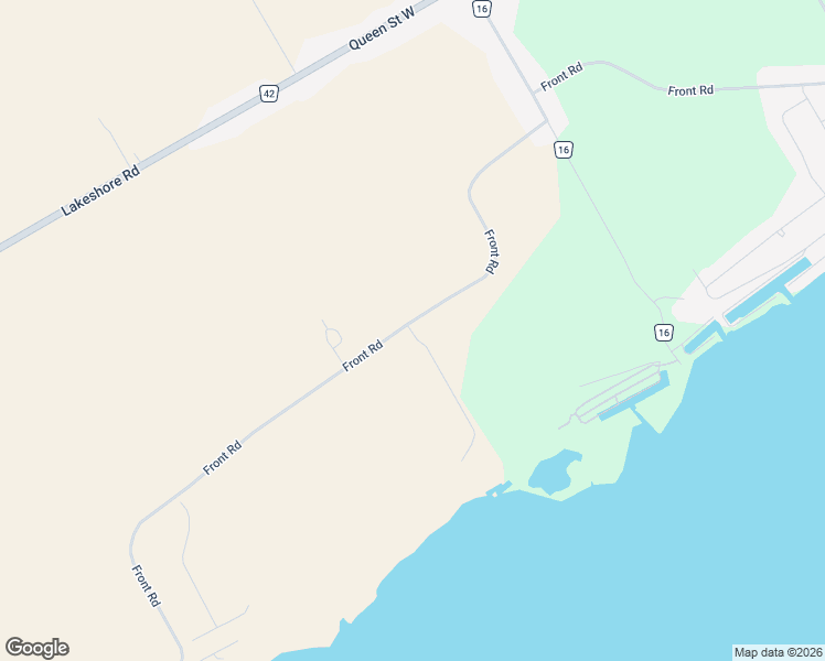 map of restaurants, bars, coffee shops, grocery stores, and more near 648 Front Road in Norfolk