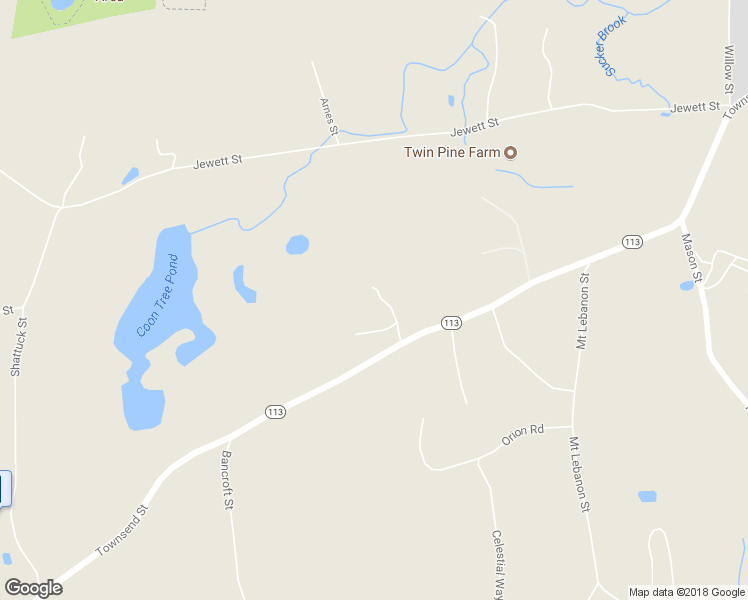 map of restaurants, bars, coffee shops, grocery stores, and more near 2 Prides Crossing in Pepperell