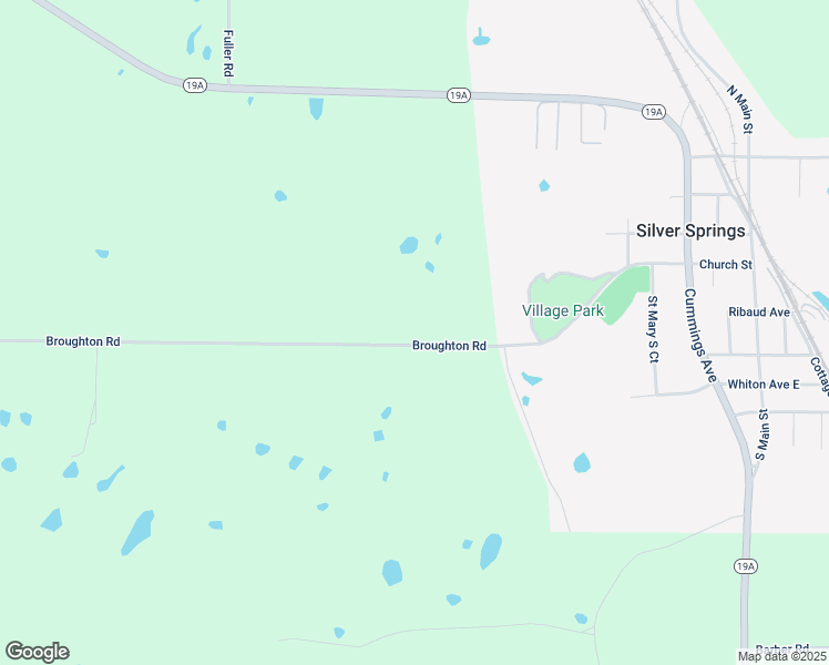 map of restaurants, bars, coffee shops, grocery stores, and more near 5801 Broughton Road in Silver Springs
