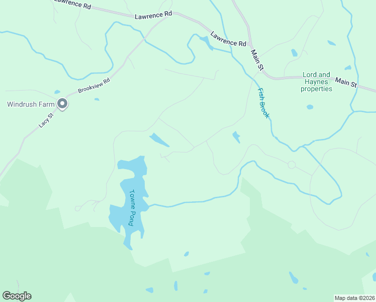 map of restaurants, bars, coffee shops, grocery stores, and more near 55 Towne Road in Boxford