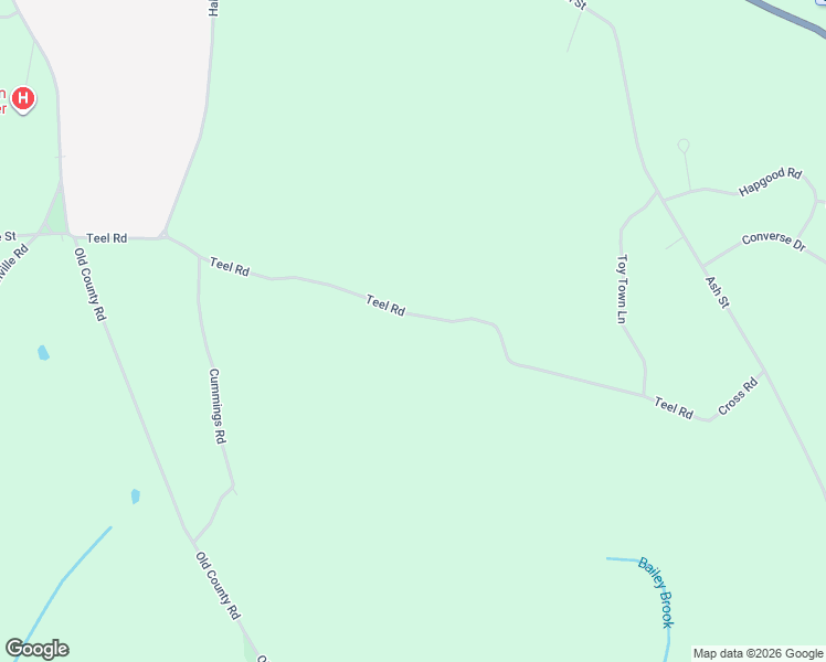 map of restaurants, bars, coffee shops, grocery stores, and more near 241 Teel Road in Winchendon