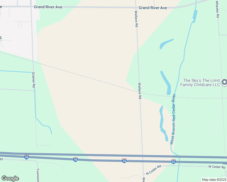 map of restaurants, bars, coffee shops, grocery stores, and more near 2485 Wallace Road in Webberville