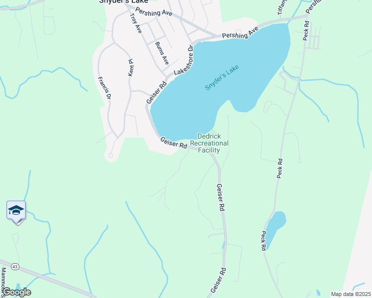 map of restaurants, bars, coffee shops, grocery stores, and more near 227 Geiser Road in Wynantskill