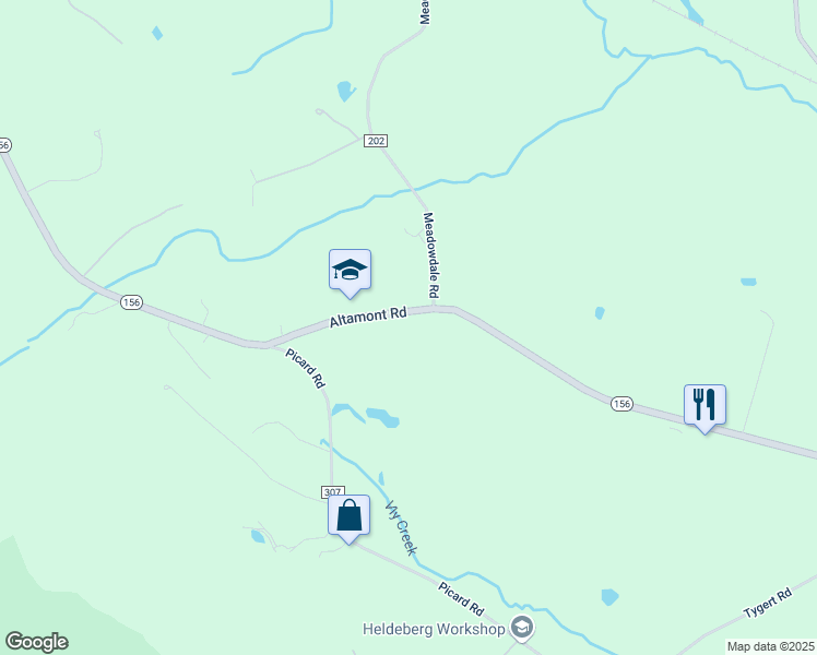 map of restaurants, bars, coffee shops, grocery stores, and more near 478 Altamont Road in Schenectady