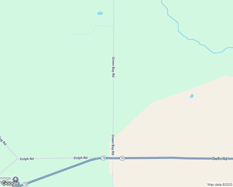 map of restaurants, bars, coffee shops, grocery stores, and more near 4825 Green Bay Road in Warsaw