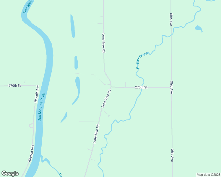 map of restaurants, bars, coffee shops, grocery stores, and more near Lone Tree Road in Badger