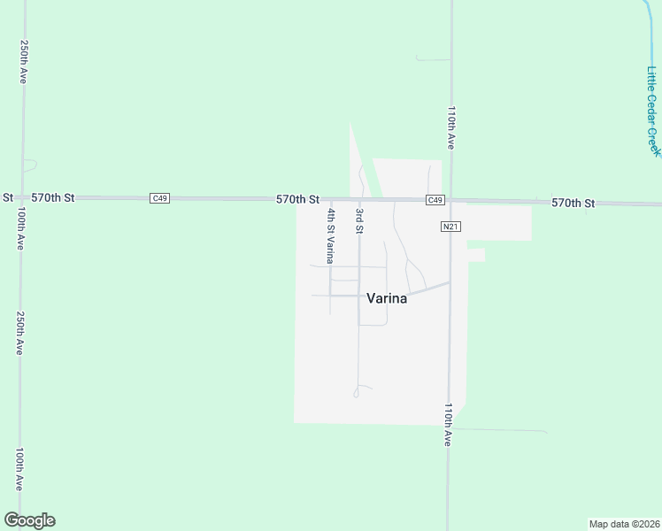 map of restaurants, bars, coffee shops, grocery stores, and more near 301 4th Saint Varina in Fonda