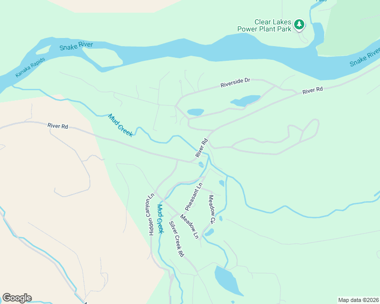 map of restaurants, bars, coffee shops, grocery stores, and more near 4525 Kanaka Court in Buhl