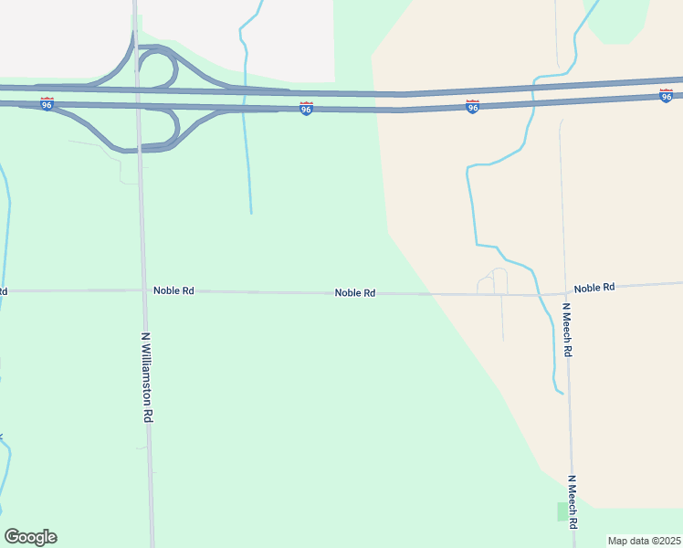 map of restaurants, bars, coffee shops, grocery stores, and more near 2237 Noble Road in Williamston