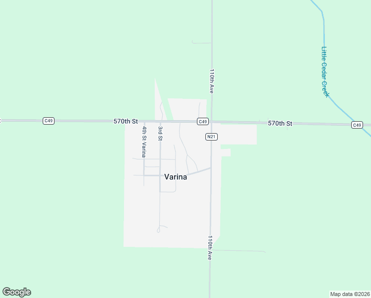 map of restaurants, bars, coffee shops, grocery stores, and more near Elevator Street in Varina