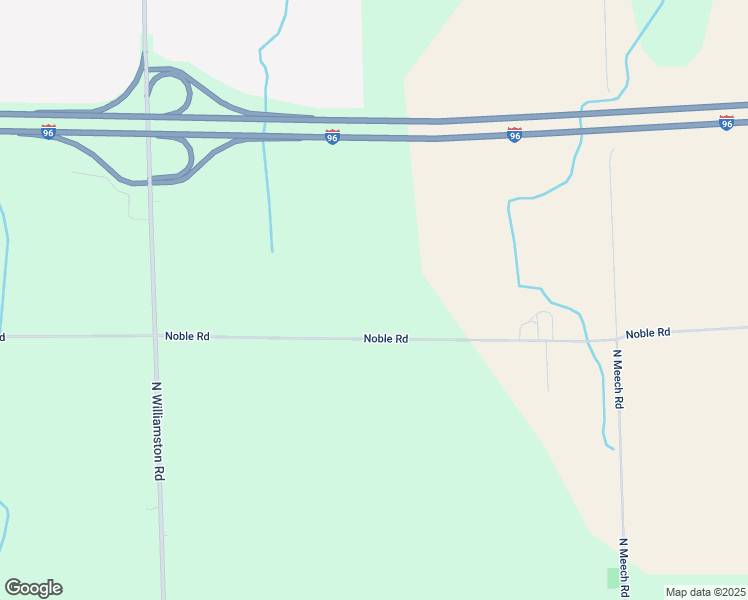 map of restaurants, bars, coffee shops, grocery stores, and more near 2237 Noble Road in Williamston