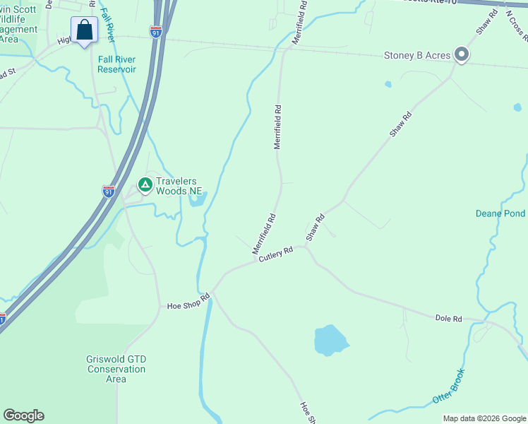 map of restaurants, bars, coffee shops, grocery stores, and more near 145 Merrifield Road in Bernardston