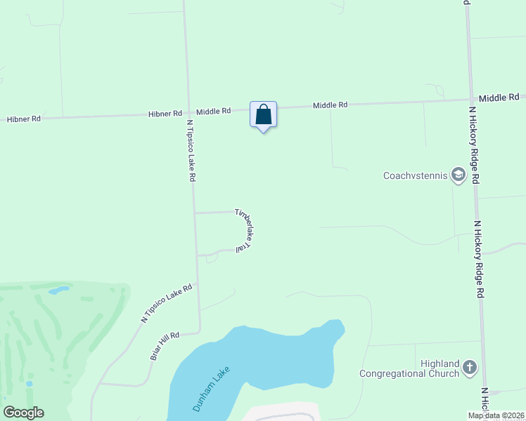 map of restaurants, bars, coffee shops, grocery stores, and more near 4564 Timberlake Trail in Oakland County