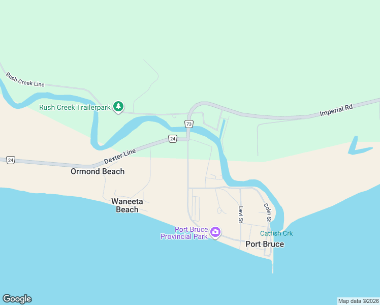 map of restaurants, bars, coffee shops, grocery stores, and more near 3612 Imperial Road in Aylmer