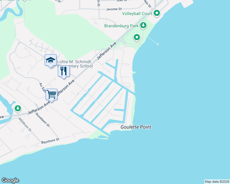 map of restaurants, bars, coffee shops, grocery stores, and more near 49721 Keycove Street in New Baltimore