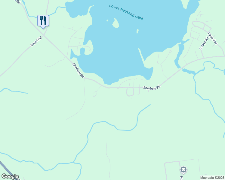 map of restaurants, bars, coffee shops, grocery stores, and more near 166 Sherbert Road in Ashburnham