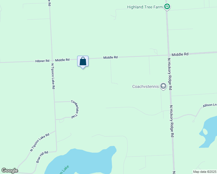 map of restaurants, bars, coffee shops, grocery stores, and more near 2777 Blue Briar Trail in Highland Charter Township