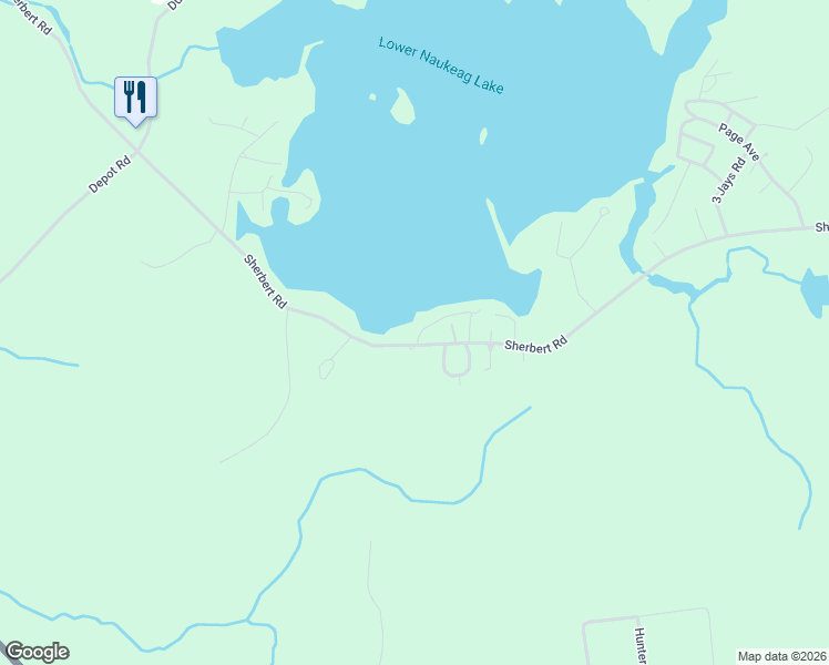 map of restaurants, bars, coffee shops, grocery stores, and more near 166 Sherbert Road in Ashburnham
