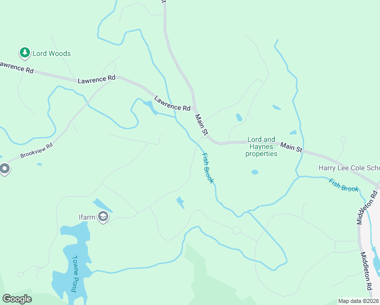 map of restaurants, bars, coffee shops, grocery stores, and more near 9 Towne Road in Boxford