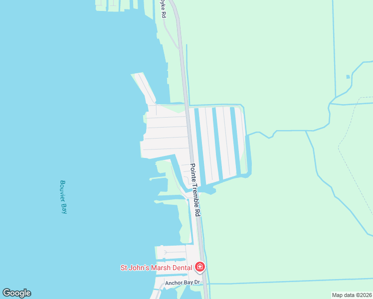 map of restaurants, bars, coffee shops, grocery stores, and more near 7436 Dyke Road in Clay Township