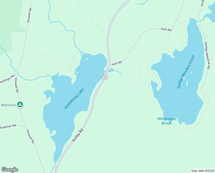map of restaurants, bars, coffee shops, grocery stores, and more near 220 Ashby Road in Ashburnham