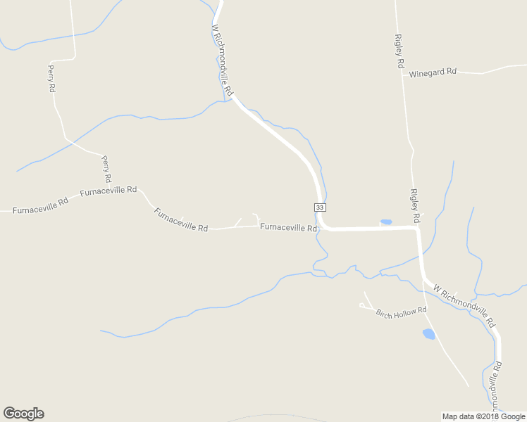 map of restaurants, bars, coffee shops, grocery stores, and more near 641 Furnaceville Road in Richmondville