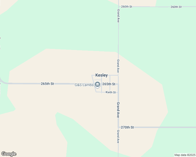 map of restaurants, bars, coffee shops, grocery stores, and more near in Kesley