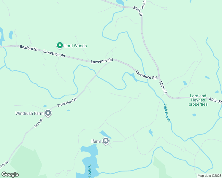 map of restaurants, bars, coffee shops, grocery stores, and more near 15 Tanglewood Road in Boxford