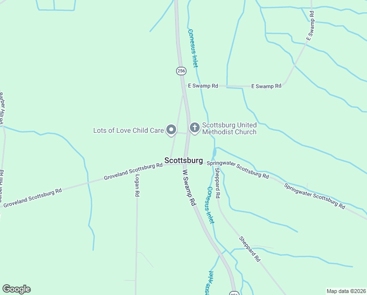 map of restaurants, bars, coffee shops, grocery stores, and more near in Scottsburg
