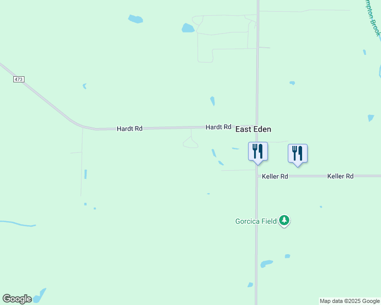 map of restaurants, bars, coffee shops, grocery stores, and more near 4135 Rosedale Avenue in Eden