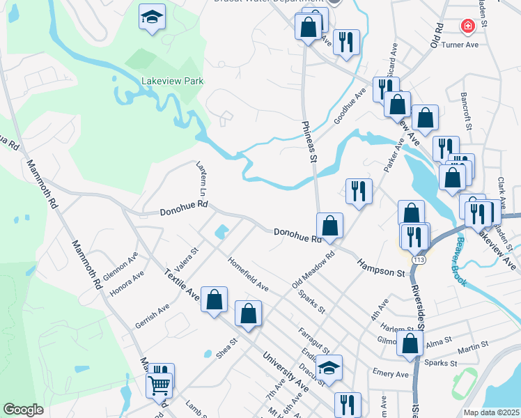 91 Donohue Road, Dracut MA Walk Score