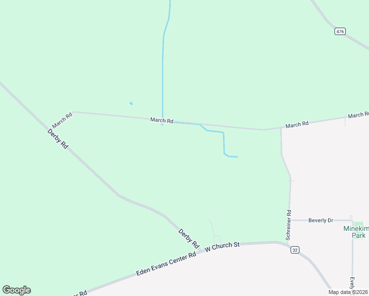 map of restaurants, bars, coffee shops, grocery stores, and more near 2345 March Road in Eden