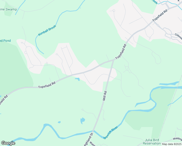 map of restaurants, bars, coffee shops, grocery stores, and more near 146 Topsfield Road in Ipswich