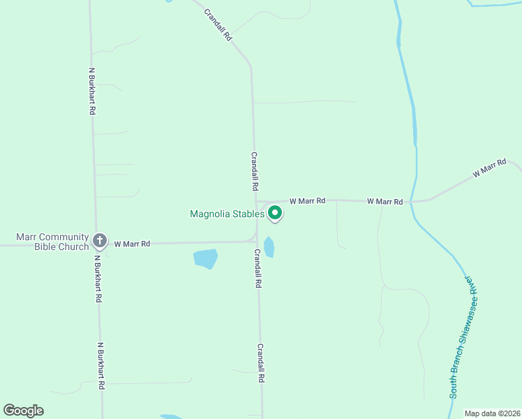 map of restaurants, bars, coffee shops, grocery stores, and more near 3500 West Marr Road in Howell