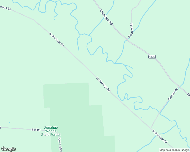 map of restaurants, bars, coffee shops, grocery stores, and more near 3622-3898 West Cheningo Road in Truxton