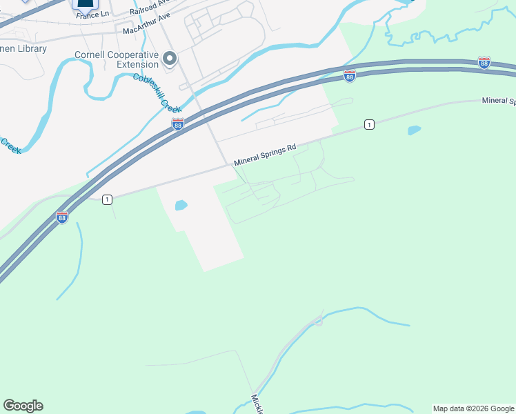 map of restaurants, bars, coffee shops, grocery stores, and more near 139 Red Tail Ridge in Cobleskill