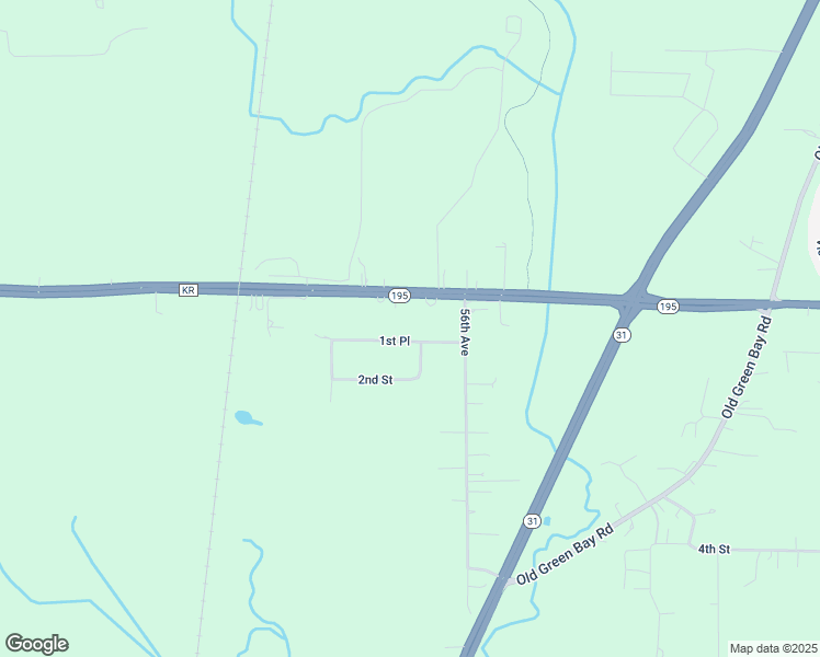 map of restaurants, bars, coffee shops, grocery stores, and more near 5700 1st Place in Kenosha