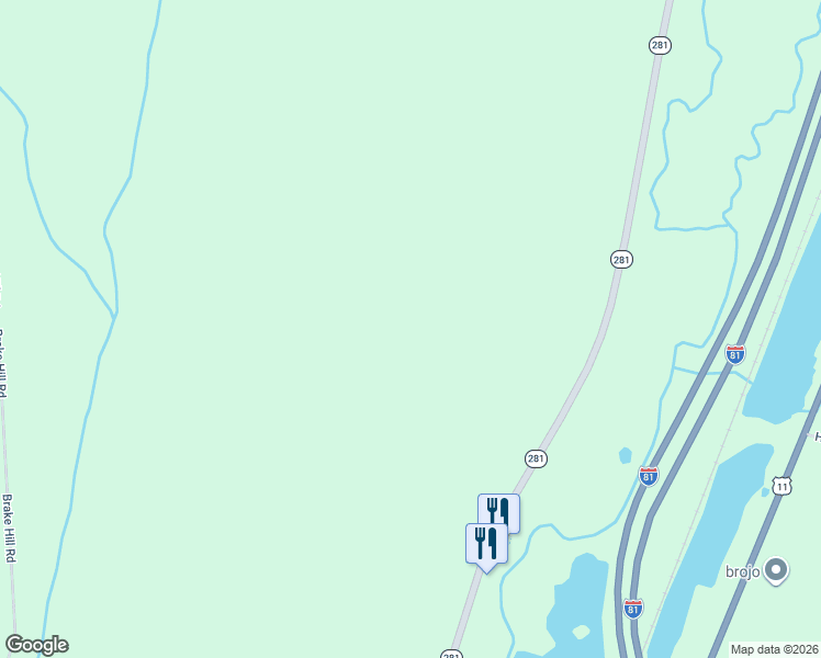 map of restaurants, bars, coffee shops, grocery stores, and more near 5404 Highway 281 in Homer