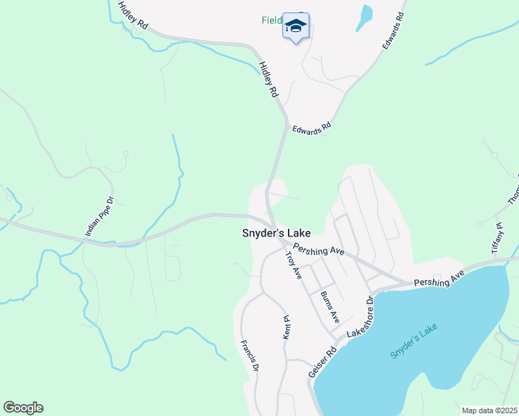 map of restaurants, bars, coffee shops, grocery stores, and more near 416 Hidley Road in Wynantskill