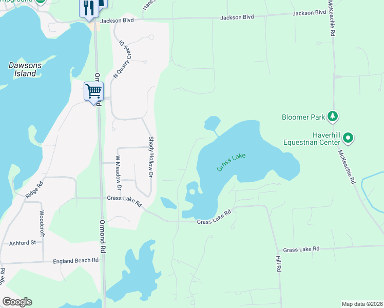 map of restaurants, bars, coffee shops, grocery stores, and more near 2972 Steeple Hill in Oakland County