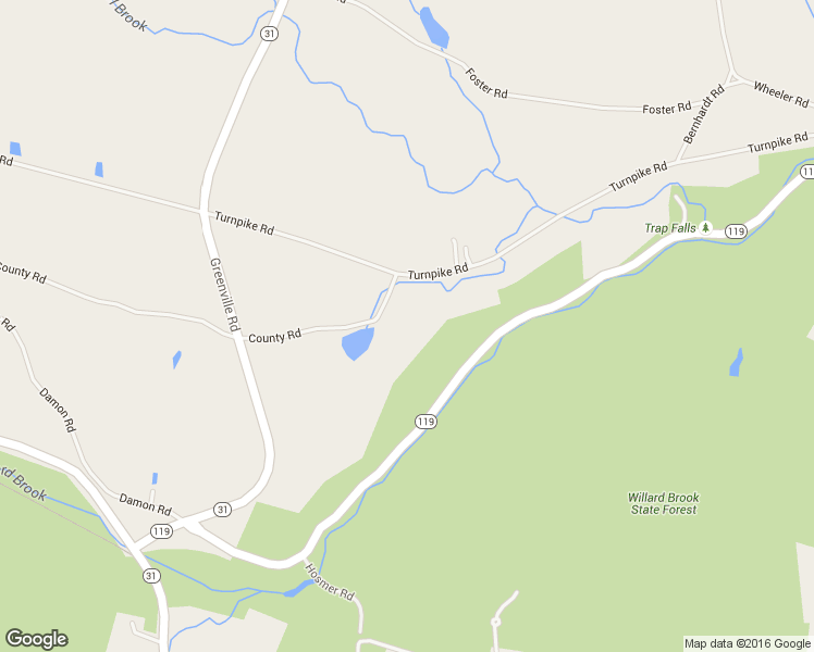 map of restaurants, bars, coffee shops, grocery stores, and more near 663 County Road in Ashby