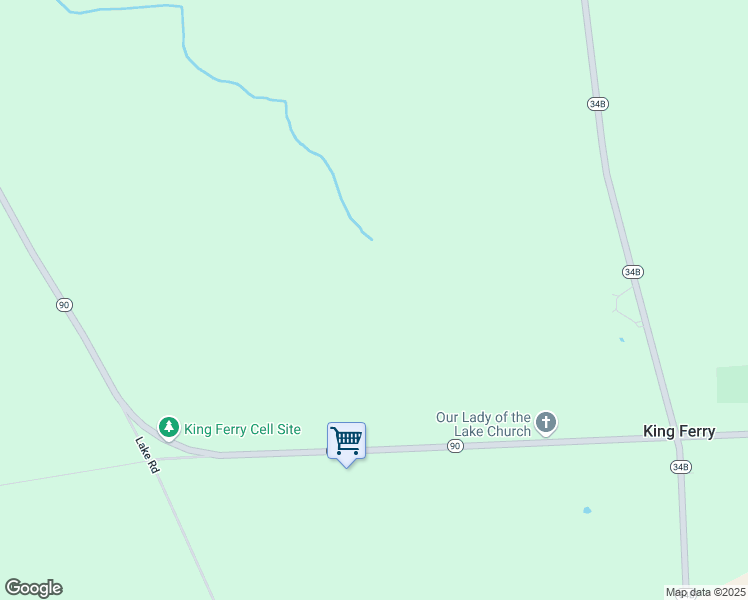 map of restaurants, bars, coffee shops, grocery stores, and more near in King Ferry