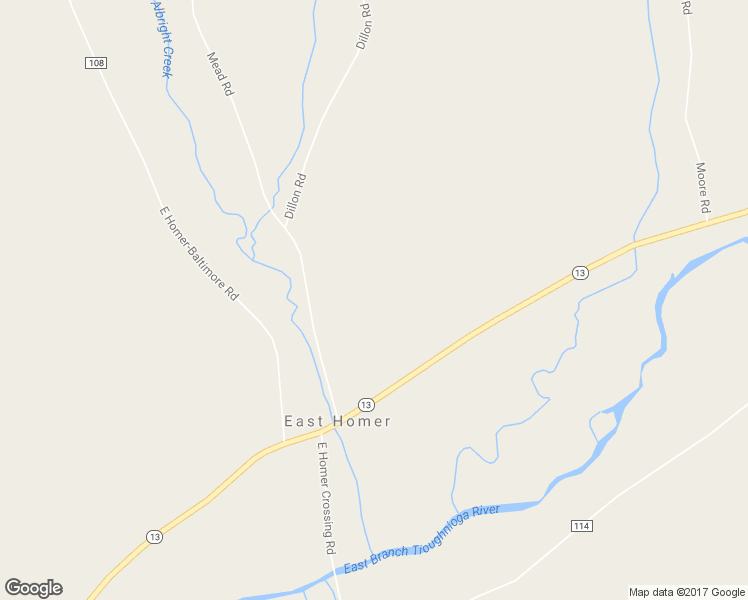 map of restaurants, bars, coffee shops, grocery stores, and more near in East Homer