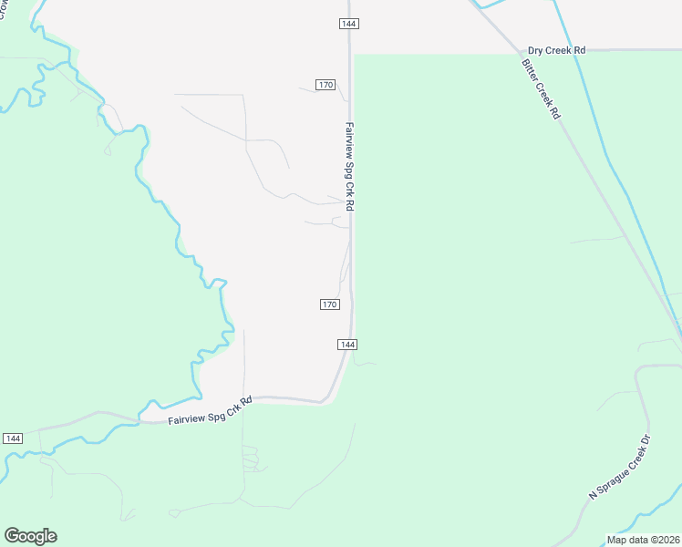 map of restaurants, bars, coffee shops, grocery stores, and more near County Road 170 in Fairview