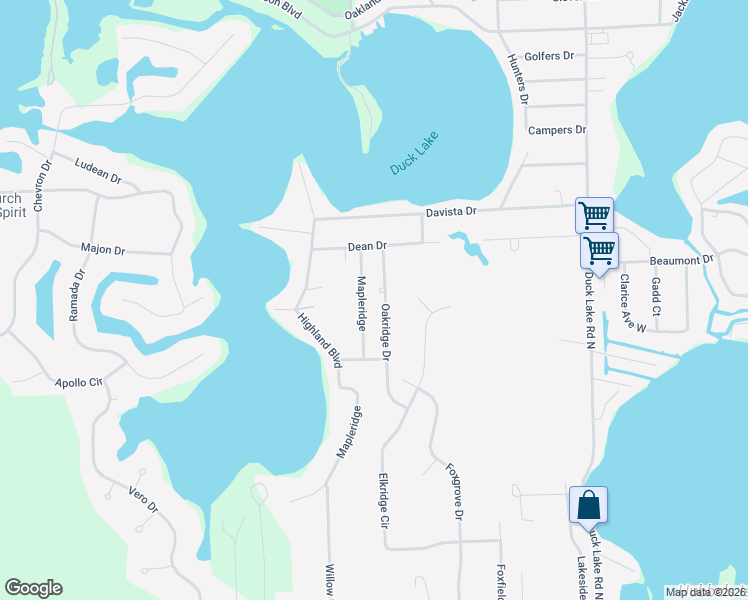 map of restaurants, bars, coffee shops, grocery stores, and more near 3410 Mapleridge in Highland Charter Township