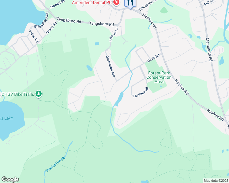 map of restaurants, bars, coffee shops, grocery stores, and more near 220 Davis Road in Dracut