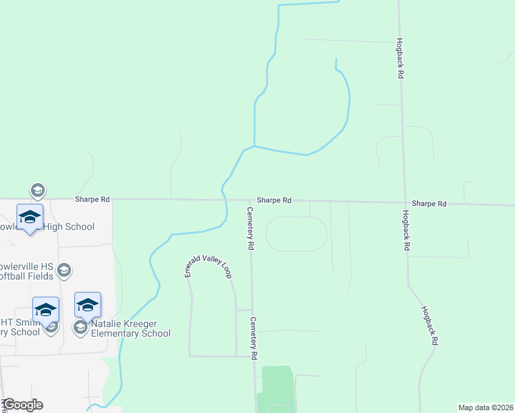 map of restaurants, bars, coffee shops, grocery stores, and more near 6965 Sharpe Road in Fowlerville