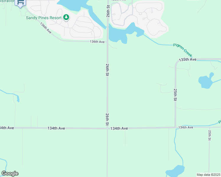 map of restaurants, bars, coffee shops, grocery stores, and more near 3463 26th Street in Hopkins