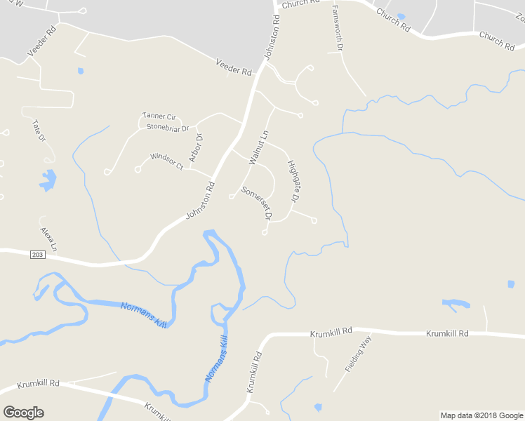 map of restaurants, bars, coffee shops, grocery stores, and more near 610 Somerset Drive in Slingerlands