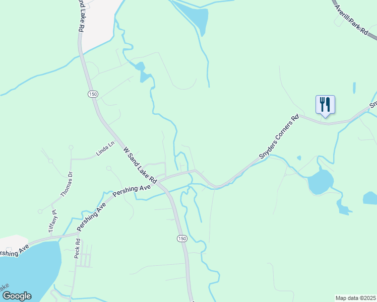 map of restaurants, bars, coffee shops, grocery stores, and more near 23 Williams Street in Wynantskill